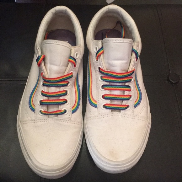 rainbow vans limited edition